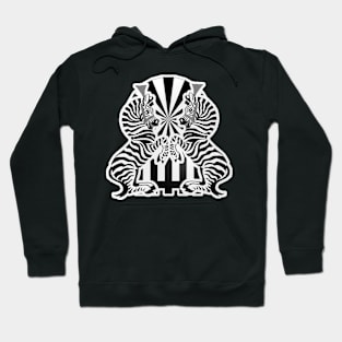 Zebras with stripes Hoodie